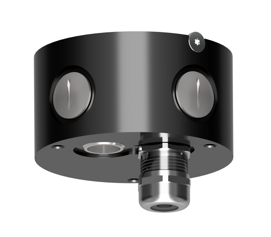 2nm 112,5° Red, dbl Port,black w/Conn & CS/CD-base 2nm 112,5° Red, dbl Port,black w/Conn & CS/CD-base